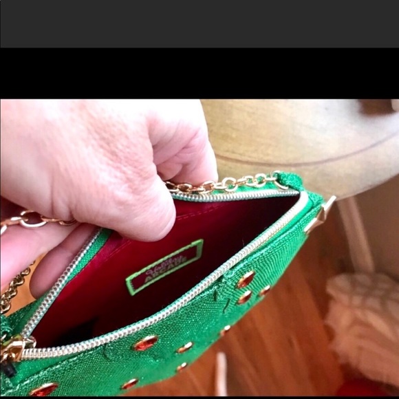 NWOT Arcade holiday tree crossbody bag - Picture 7 of 11